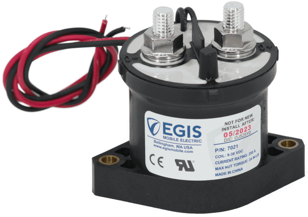 Egis Mobile Electric Contactor, 500 Amp, 12/24 V, Sealed - Mobile Electric™