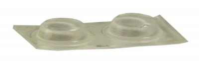 JR Products Door and Drawer Bumpers, 12 Pack