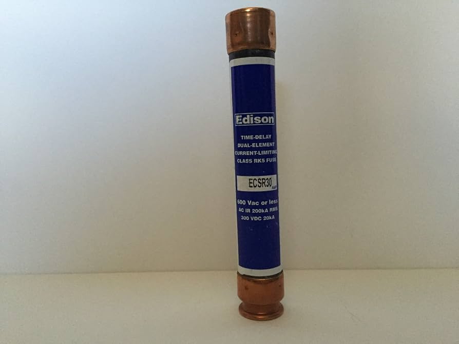 Bussmann , 30 Amp 600V Cartridge Fuse, Color
