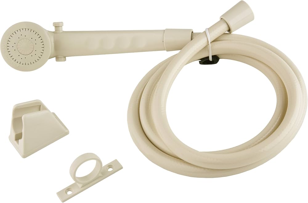 Dura Faucet RV Shower Head 60-inch Hose Kit DF-SA130-BQ
