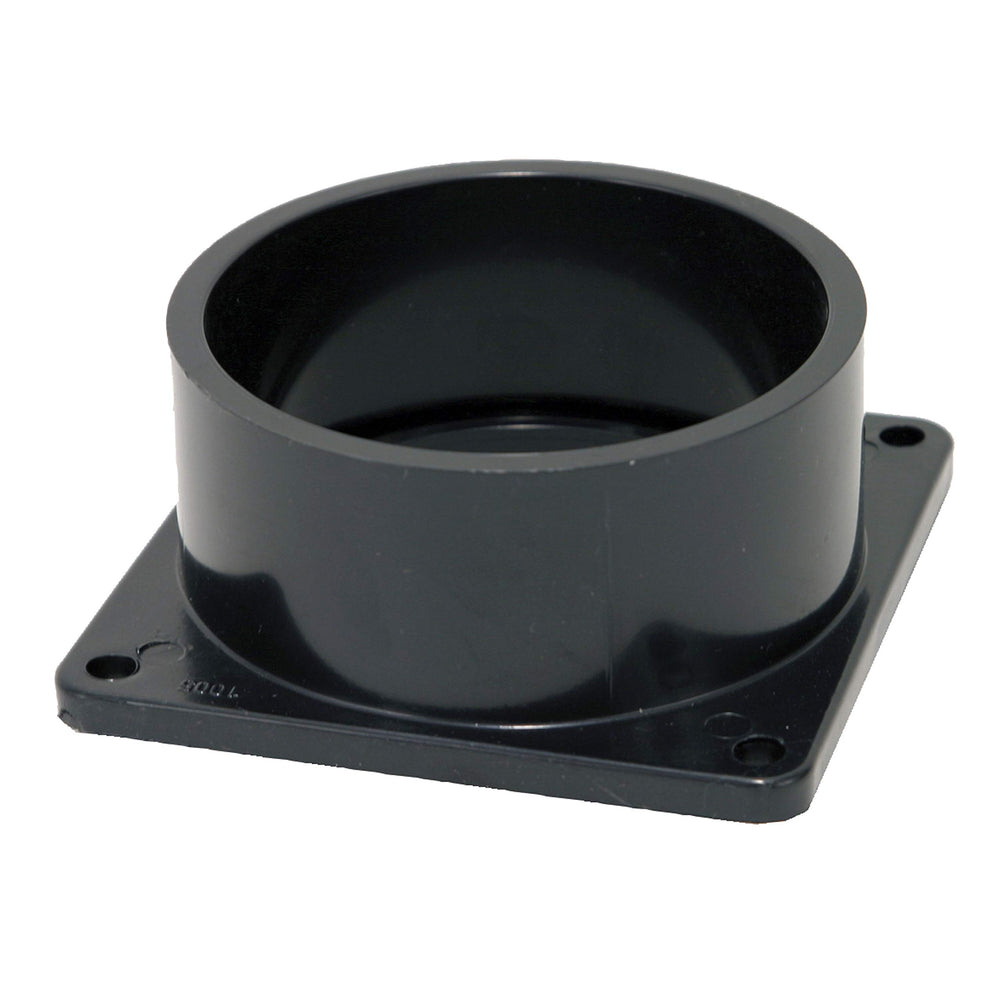 LaSalle Bristol Slip Socket Flange - 3" , black