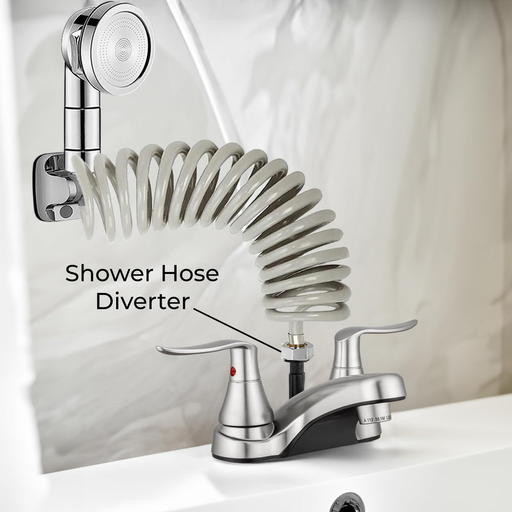 Dura Faucet RV Bathroom DF-PL720LH-SN