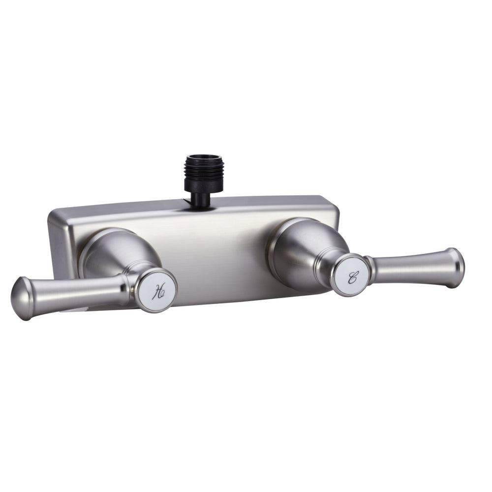 Dura Faucet RV Shower Valve Diverter (Satin Nickel) DF-SA100L-SN