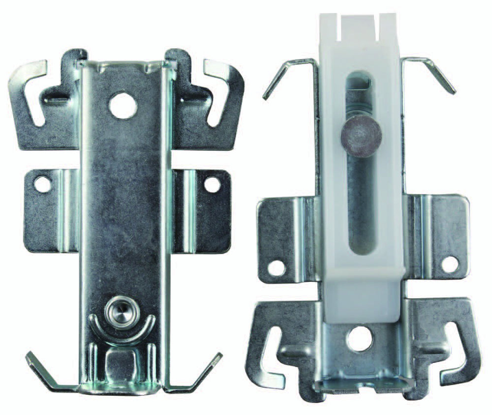 JR Products 20585 Bottom Wardrobe Door Guide, Set of 2