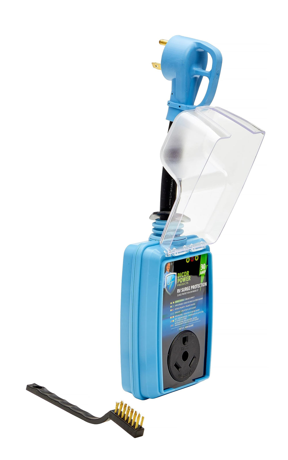 Dicor 30 Amp Pigtail RV Surge Protector DP-SP30A