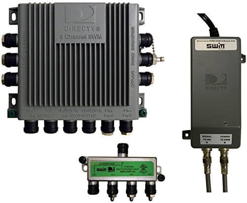 Winegard Multi-Switch Kit for DIRECTV, Standard, White