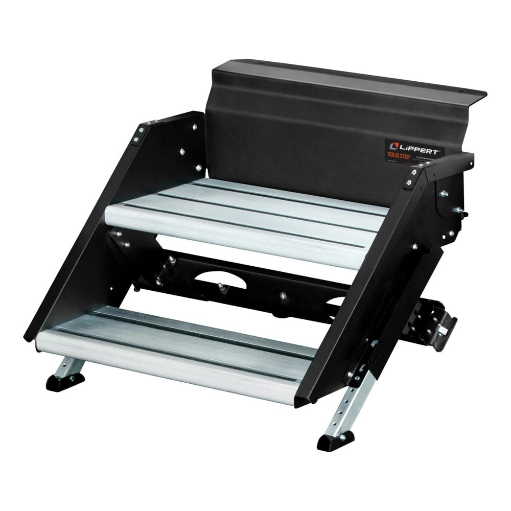 Lippert Solid Step® 3.0 Premium RV Steps - 30" Double 733932