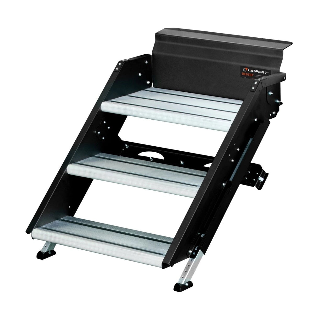 Lippert Solid Step® 3.0 Premium RV Steps - 26" Triple