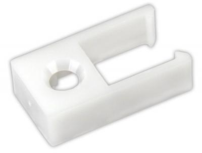 JR Products® - White Plastic End Stop Set