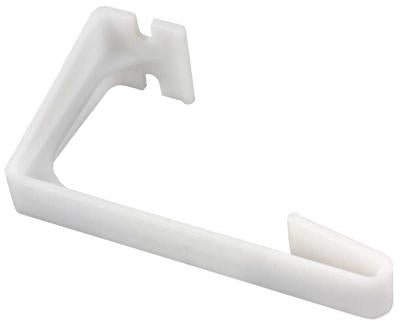 JR Products Side Curtain Retainer , White