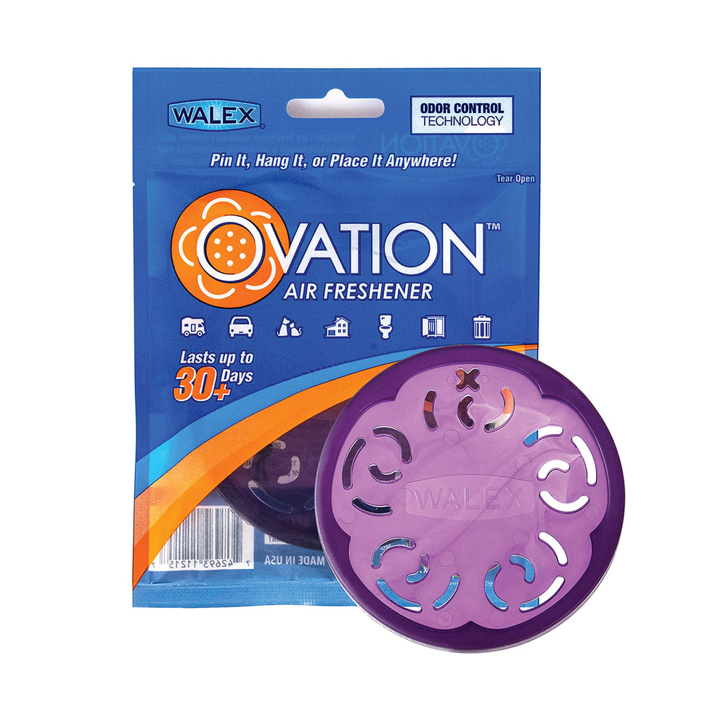Walex Ovation Portable Air Freshener Discs, Solid Odor