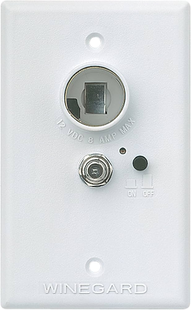 Winegard Wall Plate Power Supply, 2-way