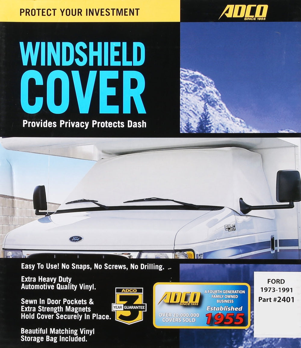 ADCO Polar White Windshield Cover