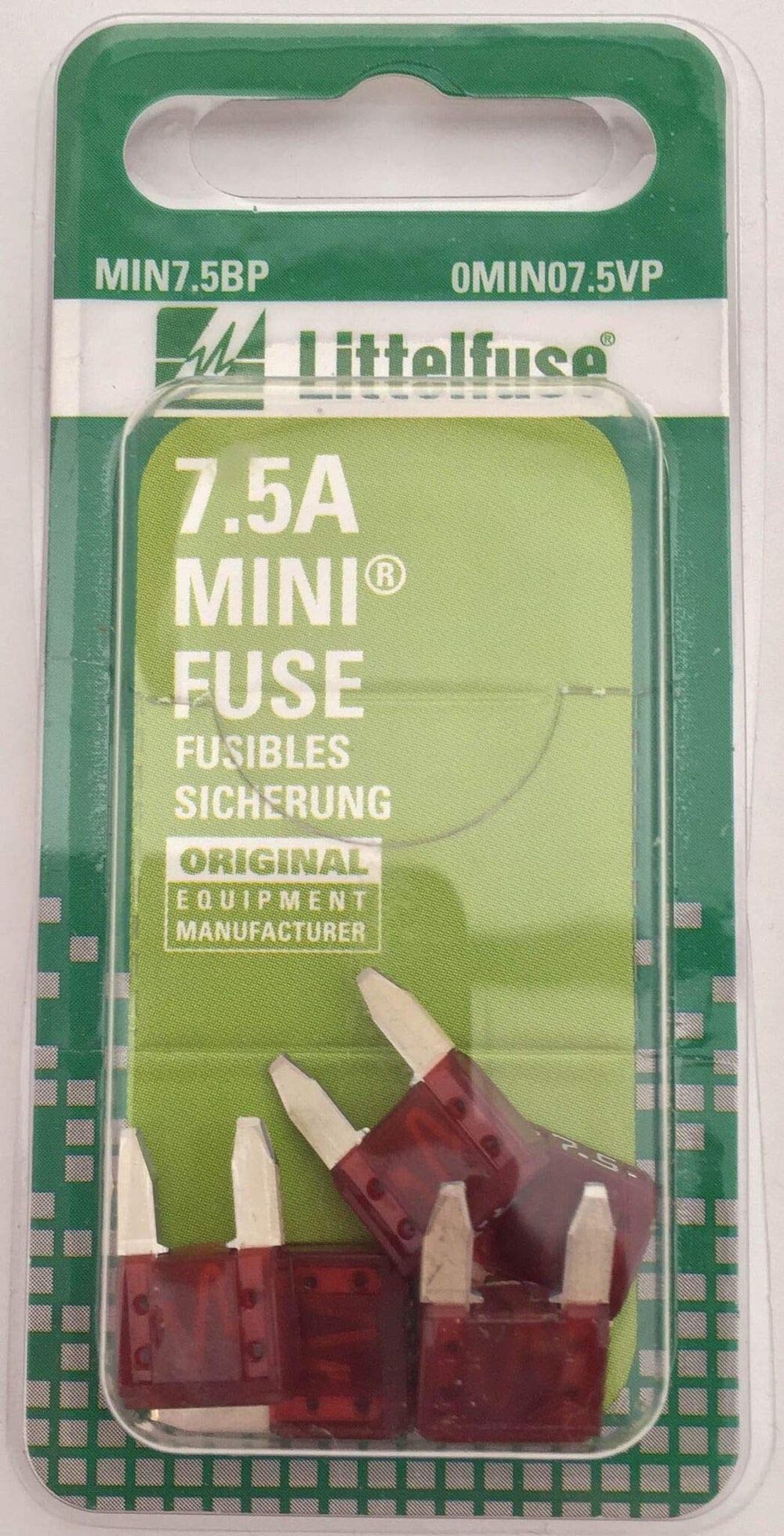 Littelfuse Blade Fuses/Shunts MIN7.5BP