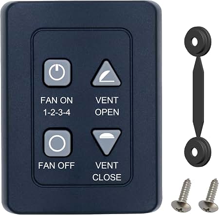 MaxxAir Replacement Wall Control Panel for MaxxAir MaxxFan