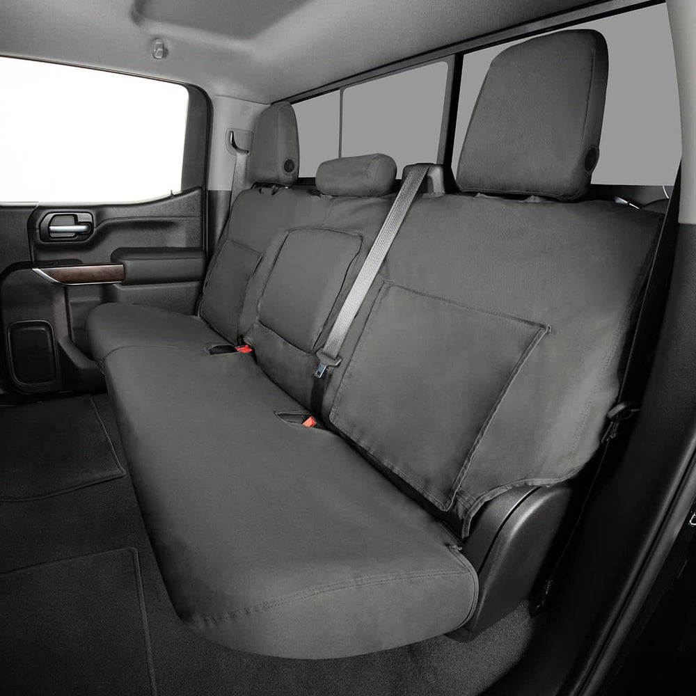 Covercraft Seatsaver Polycotton 2nd Row Charcoal Custom Seat Covers