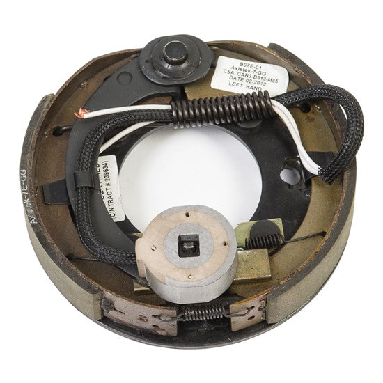 Husky Electric Trailer Brake Assembly, 7" x 1.25", 2200lb, Left Hand (30788)