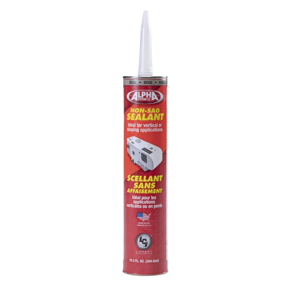 Lippert 1010 Low VOC Non-Sag Sealant, Beige (10.3 Oz. Tube)