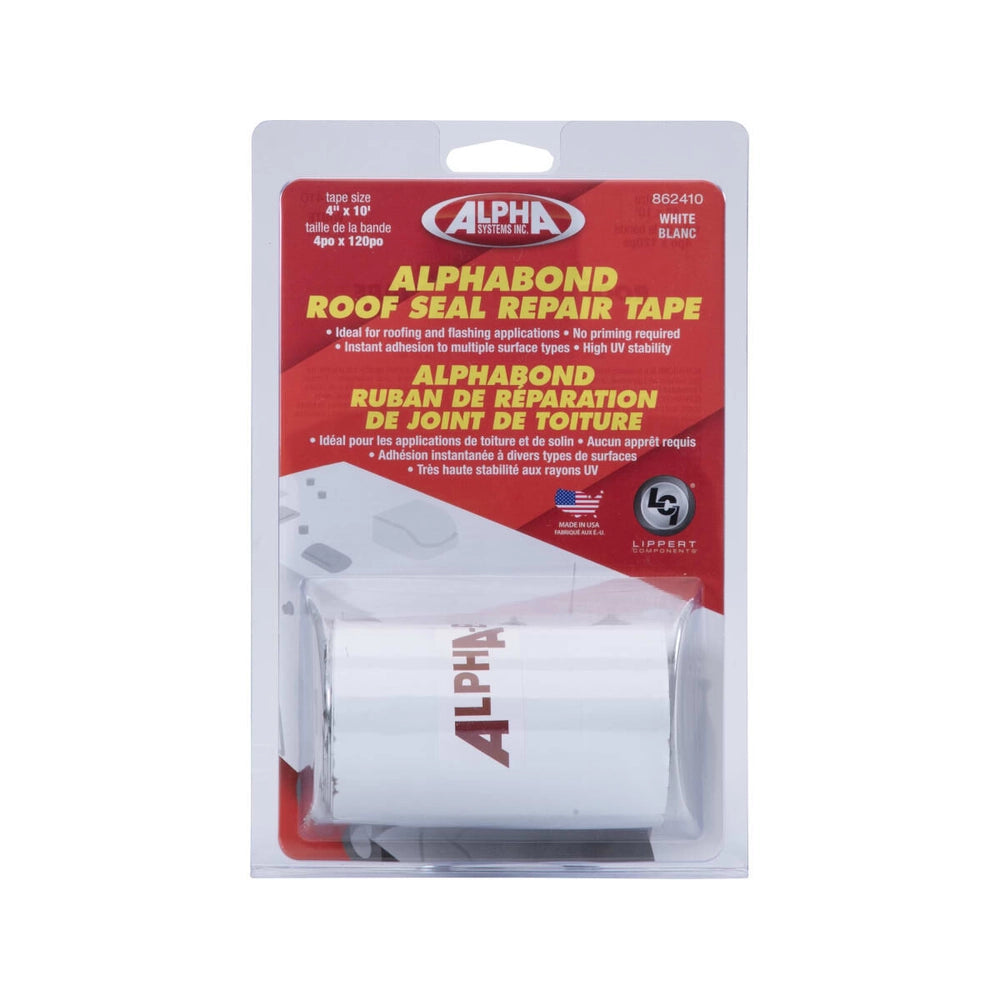 Lippert ALPHABOND TPO Tape 4" x 10' Repair Tape, White