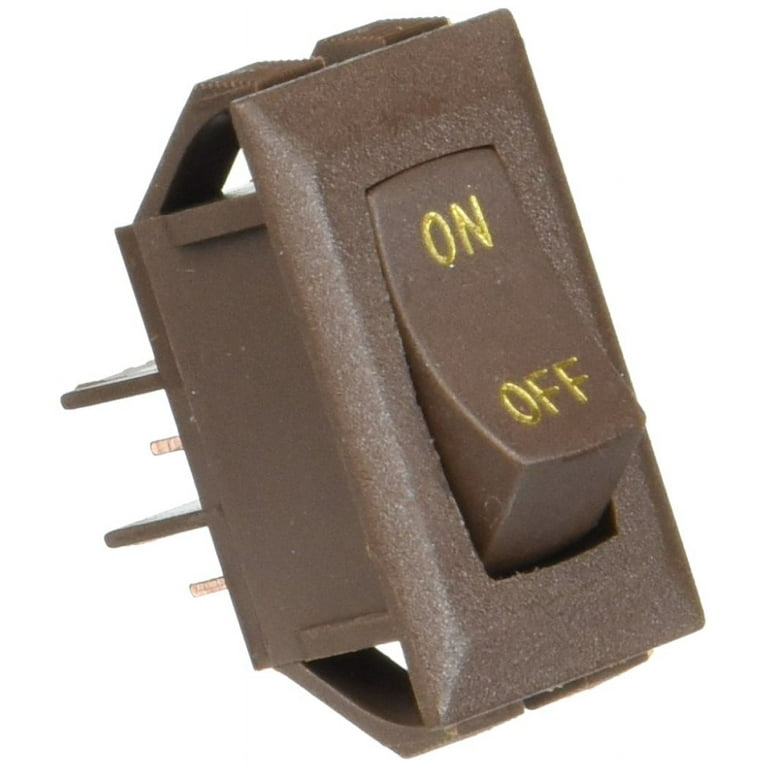 Valterra Labeled 12V On/Off Switch Brown/Gold