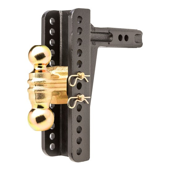 Husky Adjustable Ball Mount Kit With Dual Ball, 2" Receiver, 10"