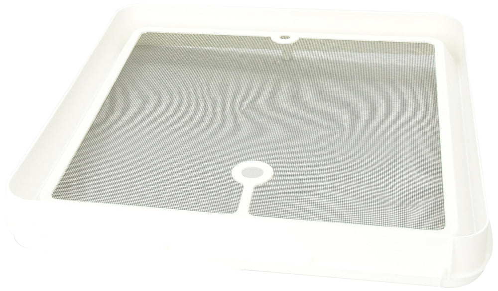 Hengs RV 14" White Radius Corner Screen