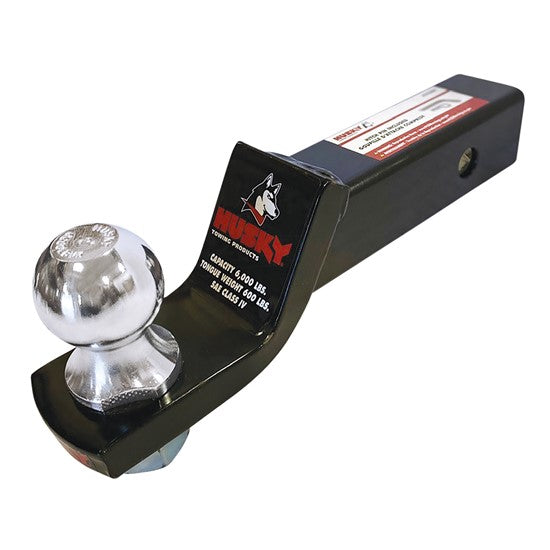Husky Towing 2" Receiver Ball Mount With 8" Shank, 2" Drop, 6000