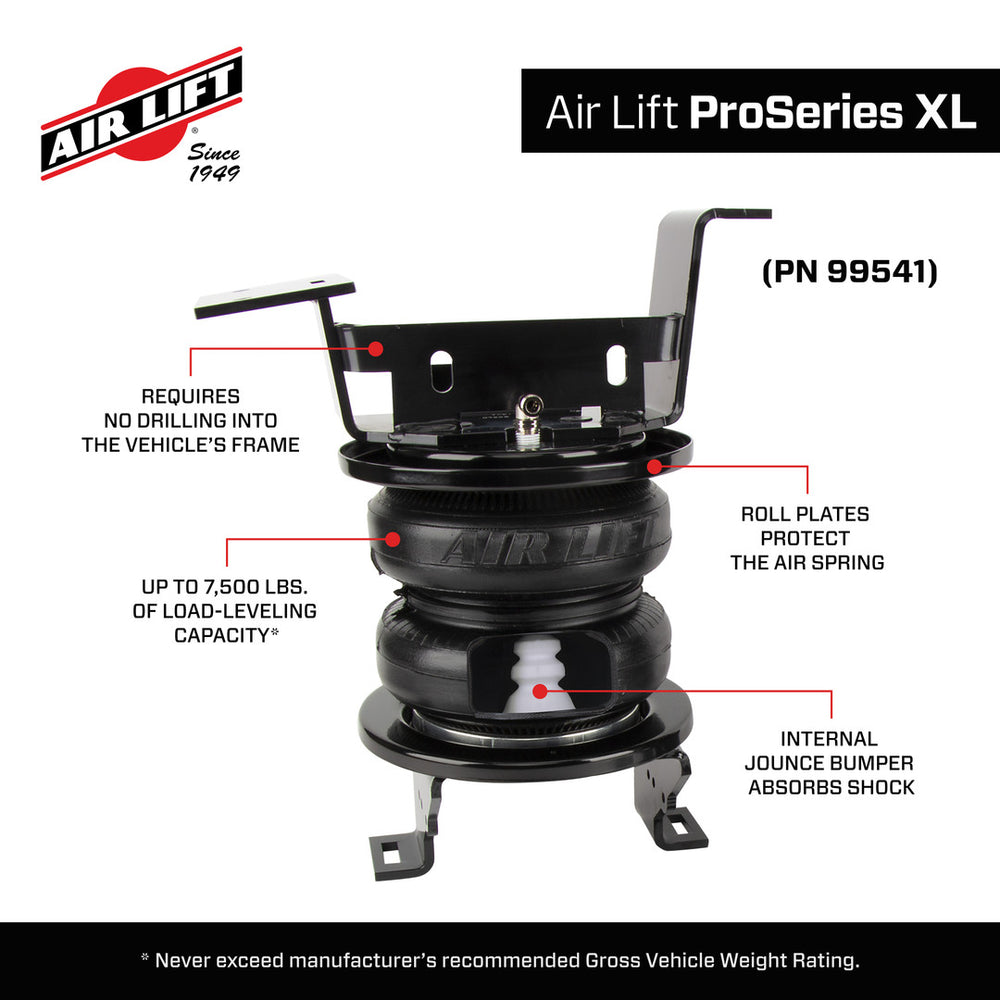 Air Lift ProSeries 7500 XL Ultimate Spring Kit 99541