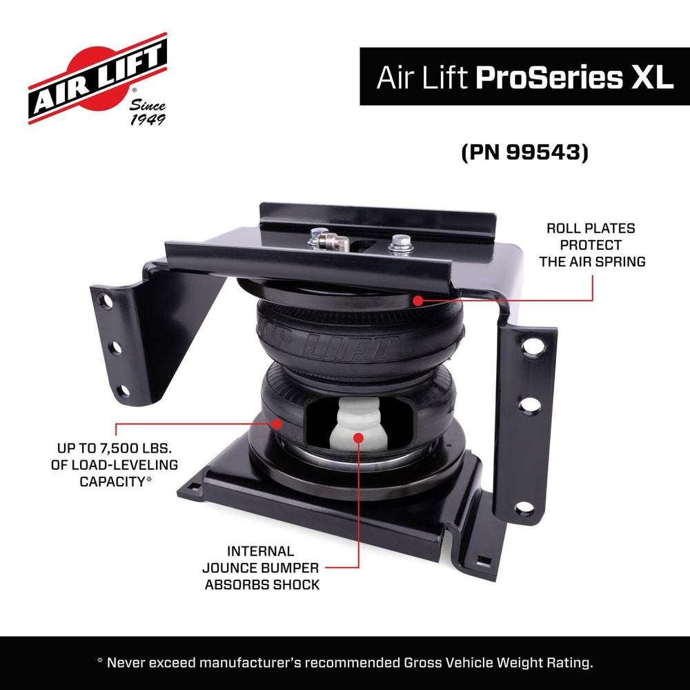 Air Lift ProSeries 7500 XL Ultimate Spring Kit 99543