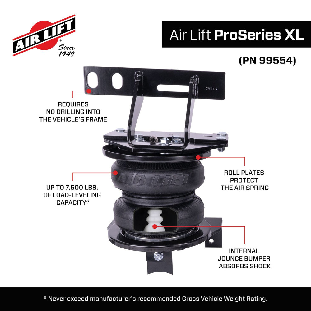 Air Lift ProSeries 7500 XL Ultimate Spring Kit 99554