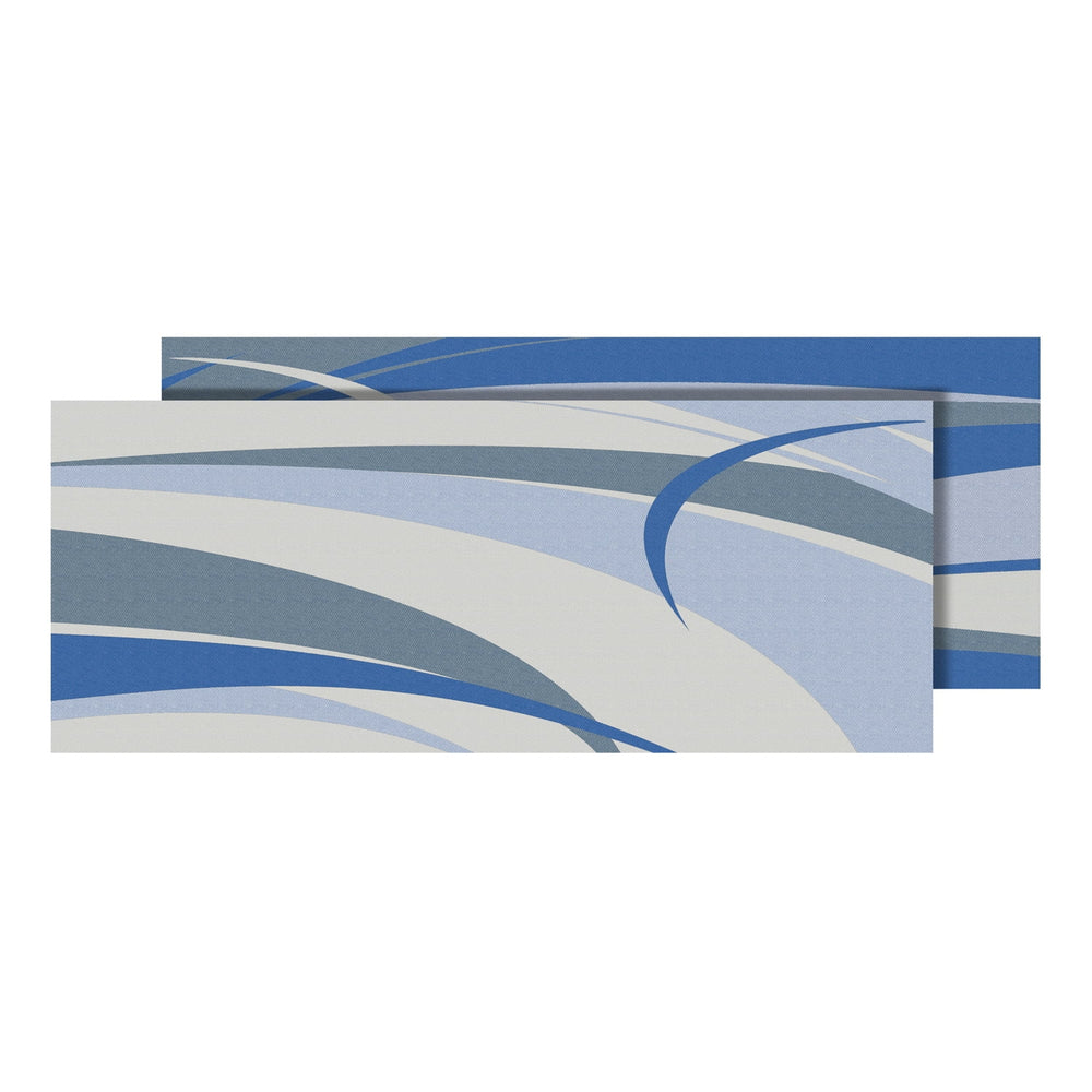 Faulkner RV Faulkner Blue And Gray RV Patio Mat - 9' x 12'