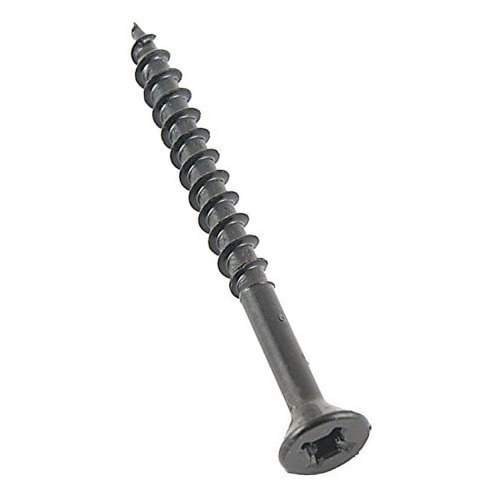 AP Products 8 x 3" Black Square Recess Flat Head SAE Screws
