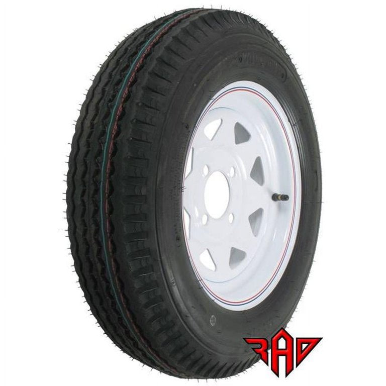 Americana Tire - 530-12 C/4H White Spoke