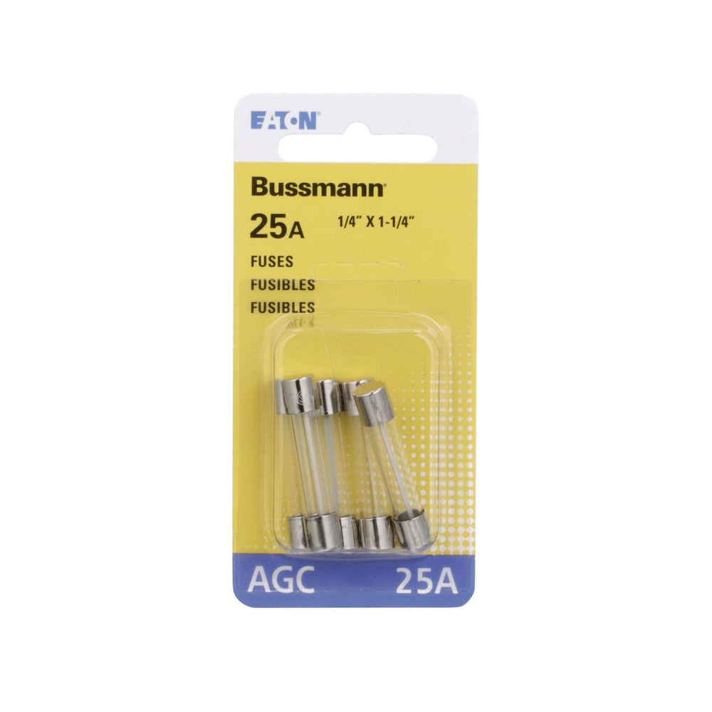 Bussmann Tube Fuse, 32 V, 25 A, 1 kA Interrupt