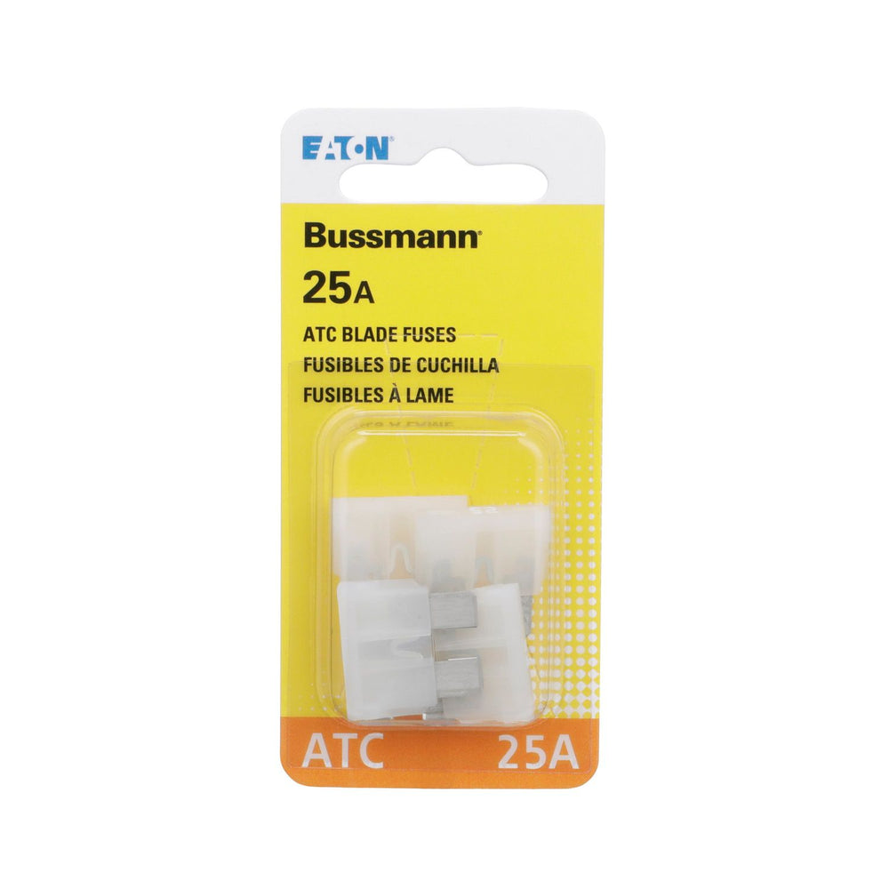 Bussmann Automotive Fuse, Blade Fuse, 32 VDC BP/ATC-25-RP