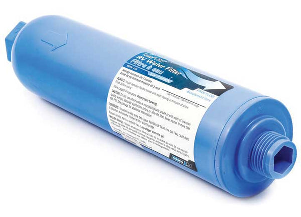 Camco TastePURE KDF/Carbon Water Filter , Blue
