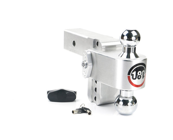 Weigh Safe 180 Hitch -KA, 2.5" Shaft, 4" Drop