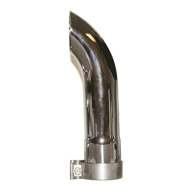 Exhaust Turndown, 5″, Chrome