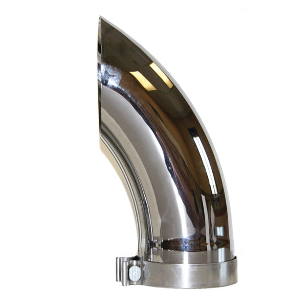 Exhaust Turndown, 1-1/2″, Chrome