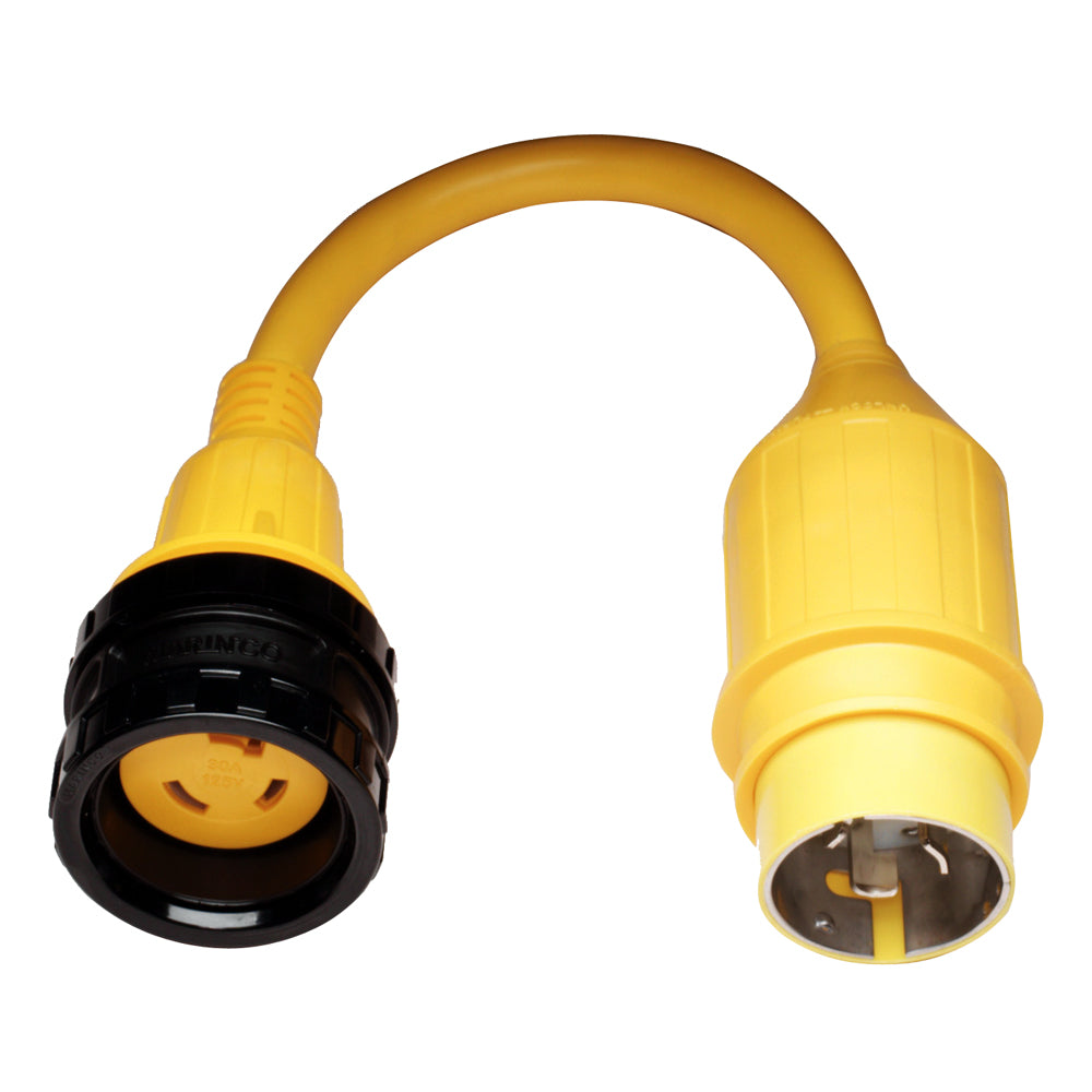 Marinco Pigtail Adapter - 30a Female To 50a Male