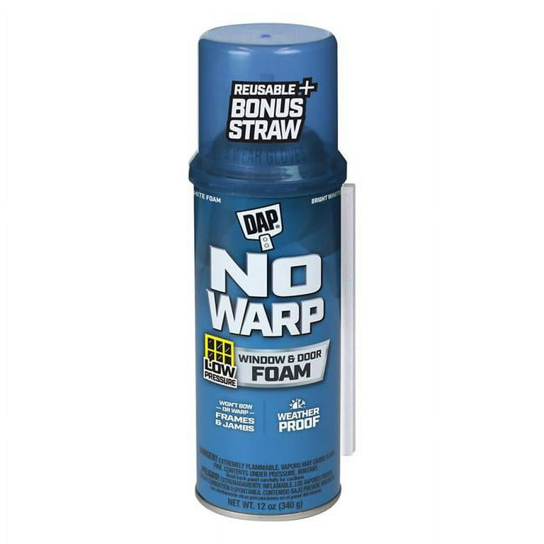 DAP no warp window & door foam sealant