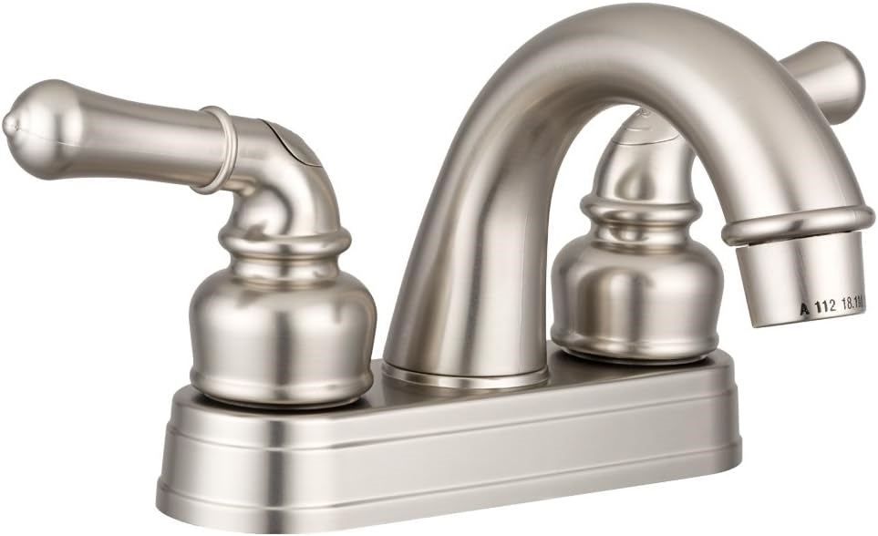 Dura Faucet RV Bathroom Sink Faucet 2-Lever