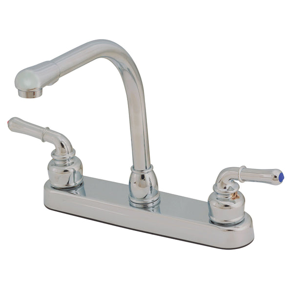 Empire Faucets Brass 8" Brushed Nickel Hi-Rise