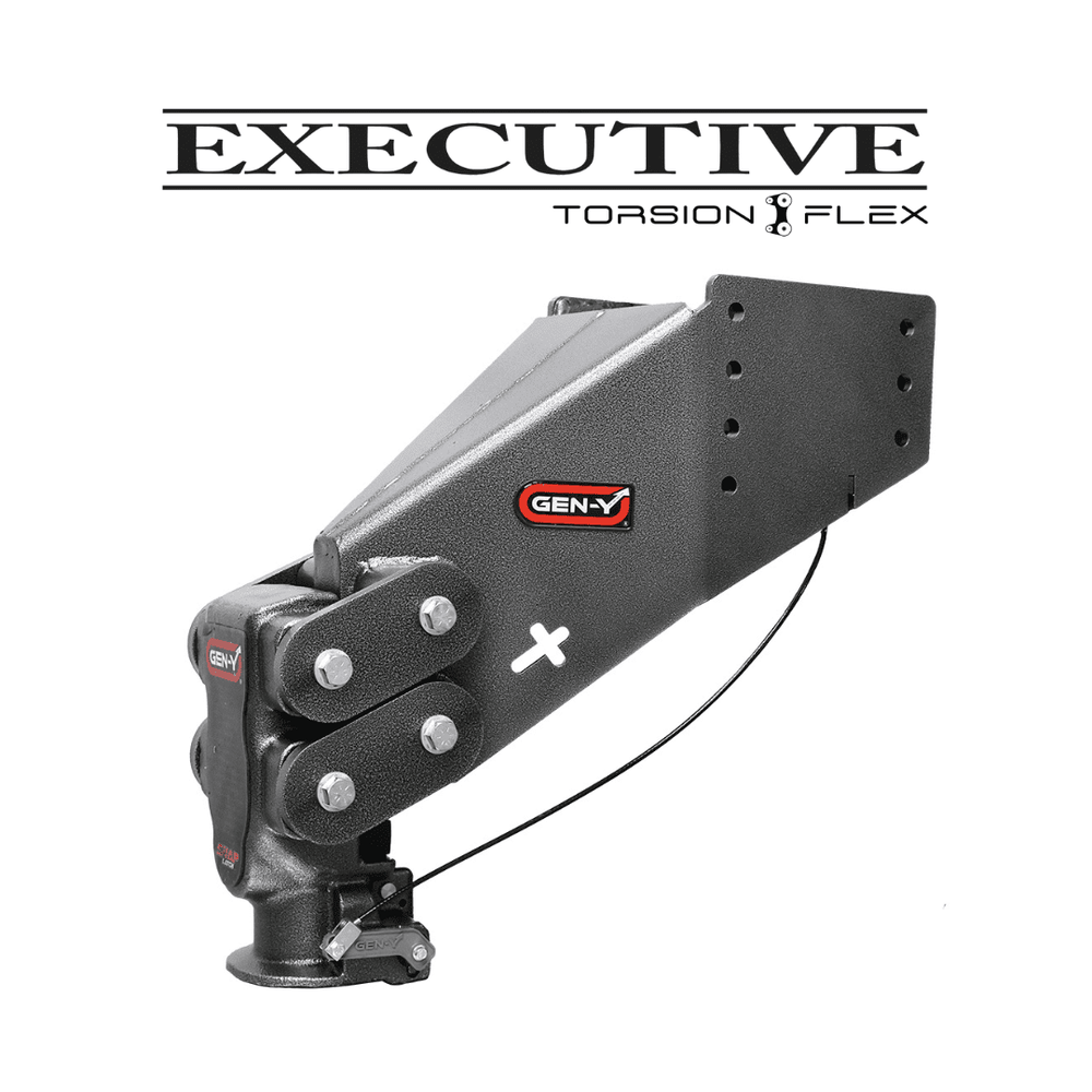 The EXECUTIVE Fifth Wheel-to-Gooseneck (Torsion-Flex) Pin Box GH-8055AL