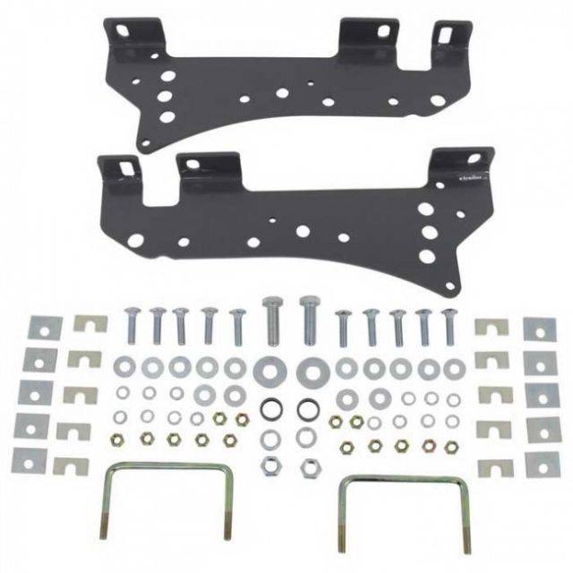 B&W Hitches Universal Fifth Wheel Mounting Rails RVR2500