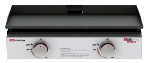 Suburban RV Signature 23" RV Griddle with Quick Connect and 1 lb. Bottle