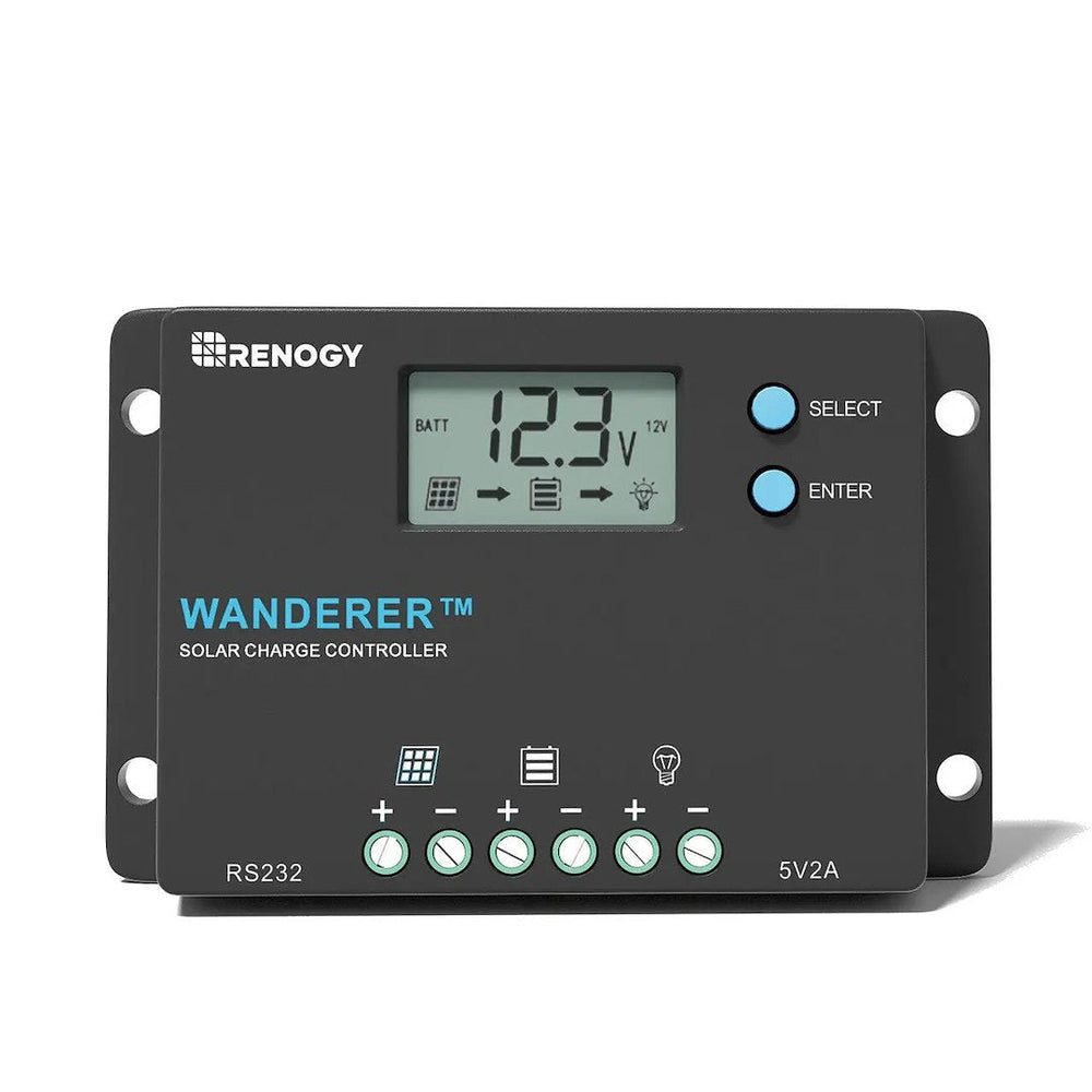 Renogy Wanderer 10A PWM Charge Controller 12V/24V