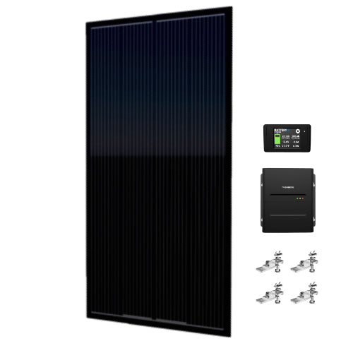 Go Power! 215W OBSIDIAN Series 9 Solar Kit with PowerTrak MPPT