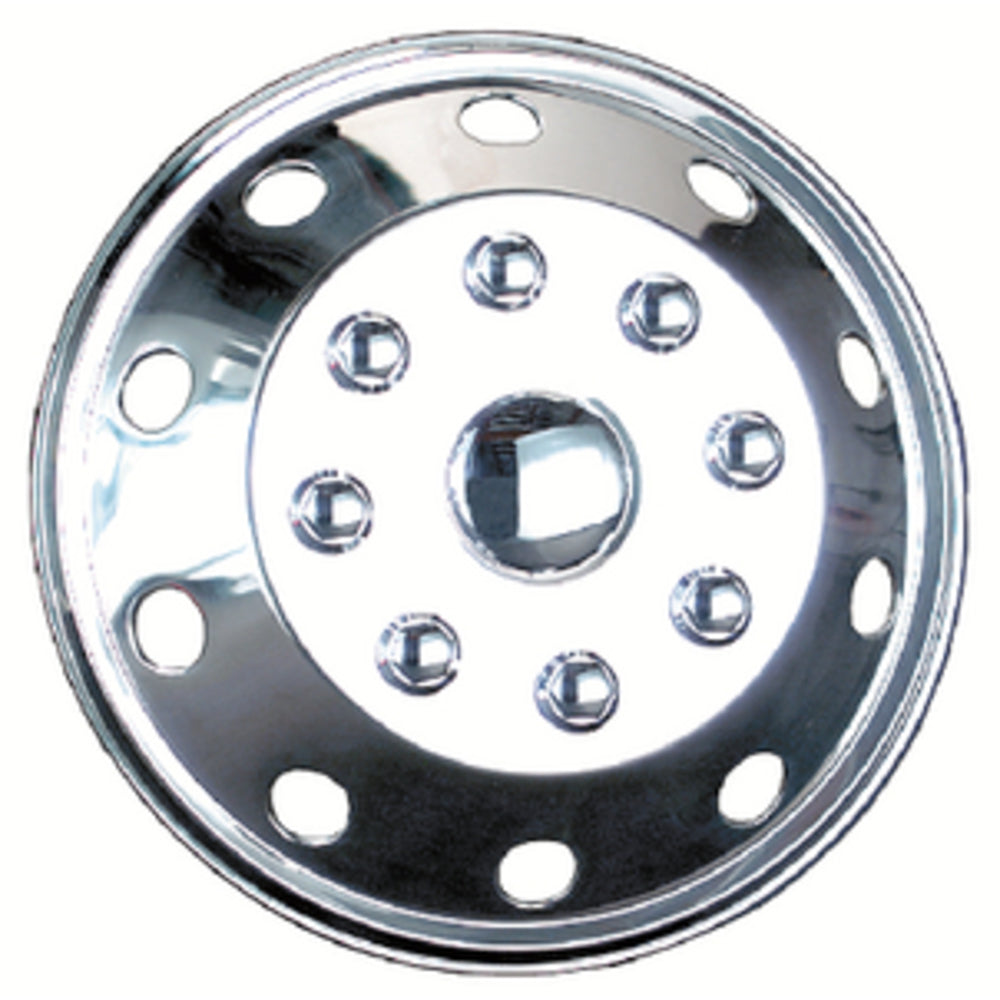 Wheelmaster Stainless Steel 16" 8-Lug Wheel Cover