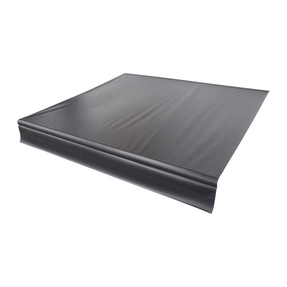 Lippert Solera Awning Fabric - For 20' Length Awnings; Solid Black
